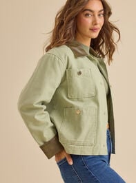 Enola Barn Jacket Detail 3 - TULLABEE