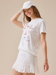 Boots and Bows Mama Tee Detail 3 - TULLABEE