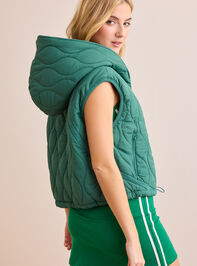 Horizon Puff Quilted Vest Detail 5 - TULLABEE