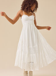 Tami Lace Tiered Maxi Dress - TULLABEE
