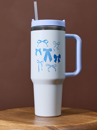 Bow Grid Tumbler - TULLABEE