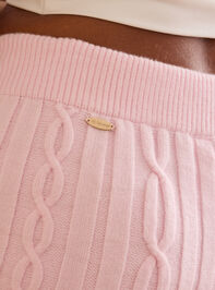Cloudflow Cable Knit Short Detail 5 - TULLABEE