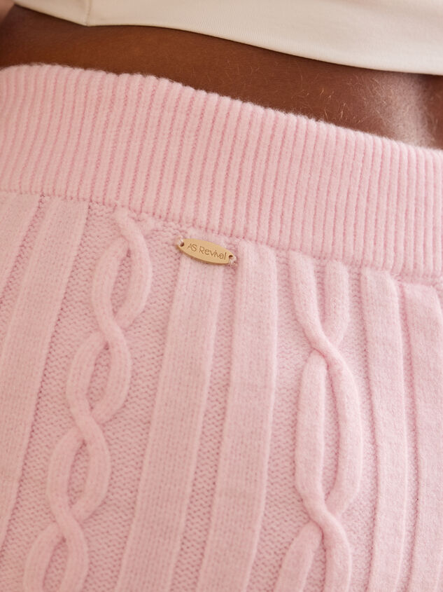 Cloudflow Cable Knit Short Detail 5 - TULLABEE