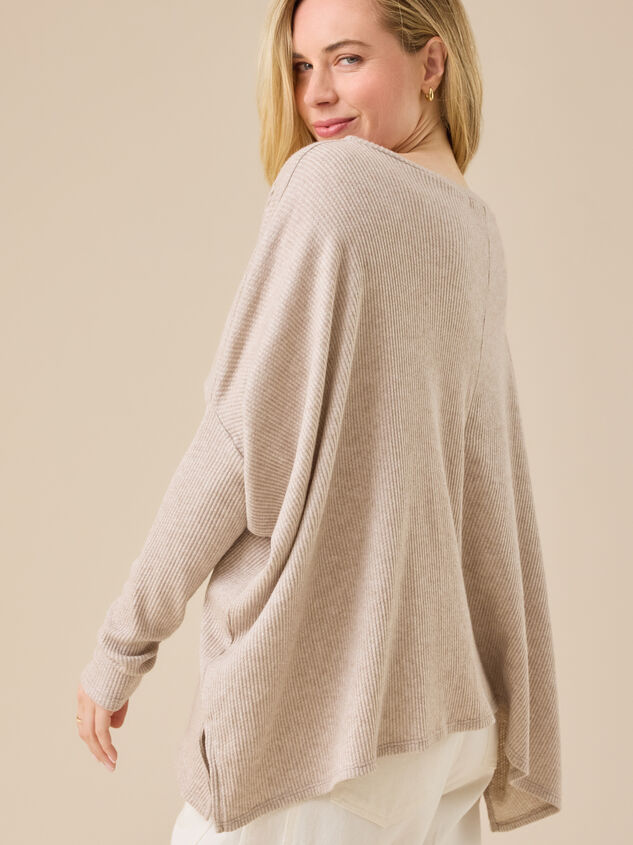 Tracie Waffle Knit Tunic Detail 4 - TULLABEE