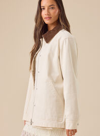 Charlie Barn Jacket Detail 4 - TULLABEE