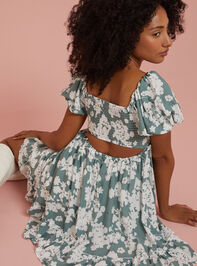 Ardell Floral Dress Detail 3 - TULLABEE