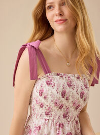 Karlie Floral Maxi Dress Detail 5 - TULLABEE