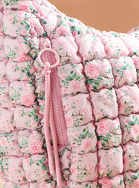 Proficient Floral Quilted Puffer Shoulder Bag Detail 3 - TULLABEE