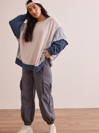 Free Feeling Rib Pullover Detail 2 - TULLABEE