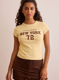 New York 72 Graphic Tee - TULLABEE