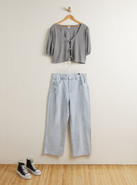 Gillian Straight Leg Jeans Detail 3 - TULLABEE