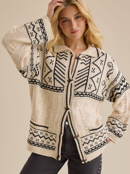 Naya Fairisle Cardigan - TULLABEE