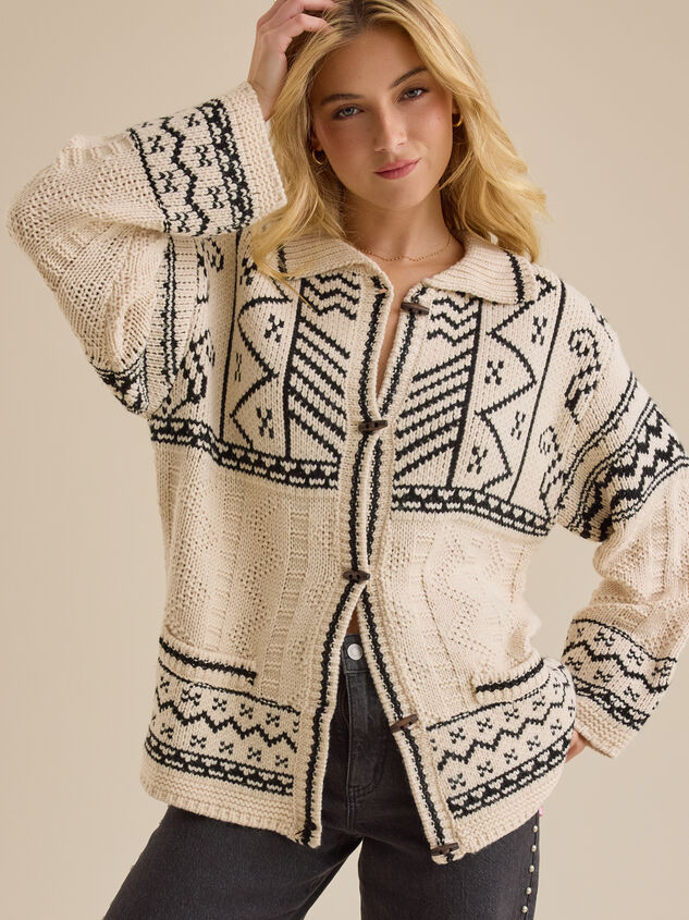 Naya Fairisle Cardigan - TULLABEE