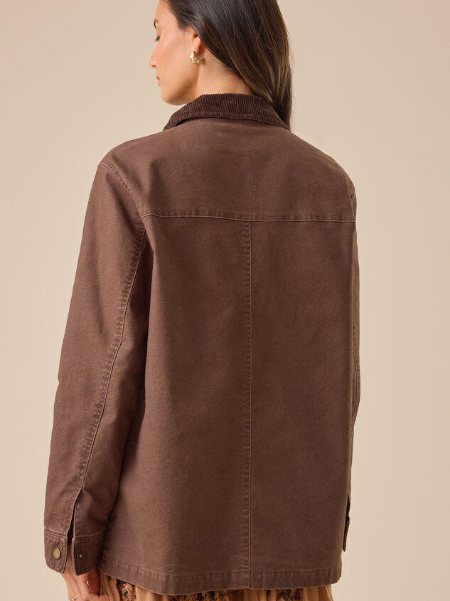 Charlie Barn Jacket Detail 6 - TULLABEE