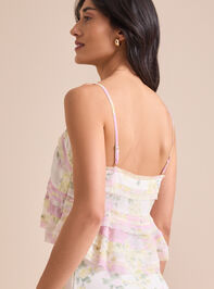 Bellani Floral Ruffle Top Detail 5 - TULLABEE