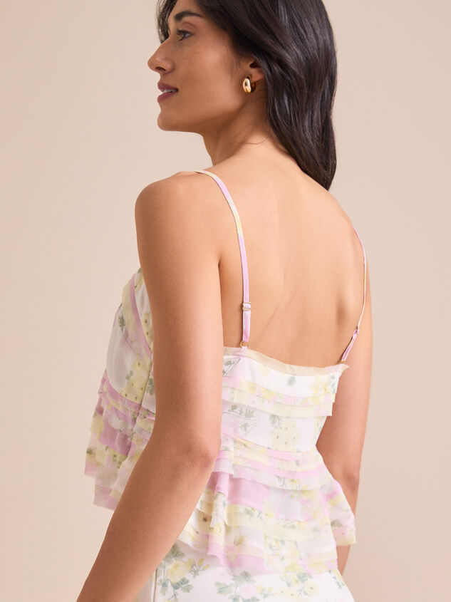 Bellani Floral Ruffle Top Detail 5 - TULLABEE