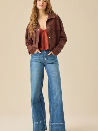 Liberty Wide Leg Jeans - TULLABEE