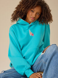 The Sea Is My Happy Place Hoodie Detail 6 - TULLABEE