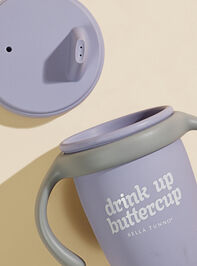 Drink Up Buttercup Sippy Cup Detail 2 - TULLABEE