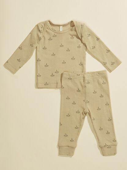 Paper Boat Toddler Lounge Set by Quincy Mae - TULLABEE