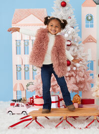 Lana Curly Fur Vest - TULLABEE
