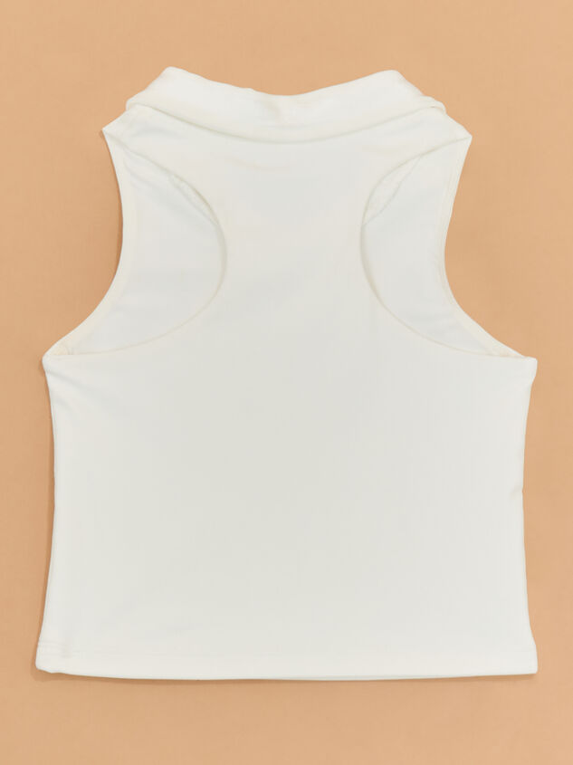 Pearl Polo Tank Detail 3 - TULLABEE