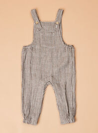 Kyle Gingham Overalls - TULLABEE