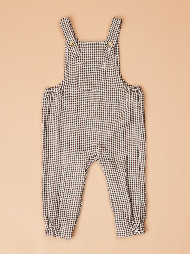 Kyle Gingham Overalls - TULLABEE