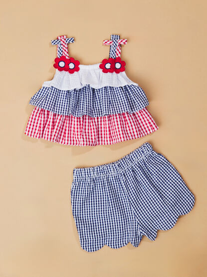 Ysabel Top and Short Baby Set - TULLABEE