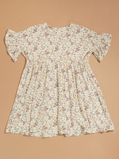 Leonie Floral Toddler Dress by Rylee + Cru - TULLABEE