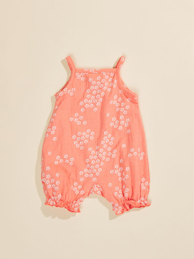 Ditsy Floral Romper and Headband Set Detail 2 - TULLABEE