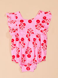 Hot Pink Ruffle Bubble by Mud Pie - TULLABEE