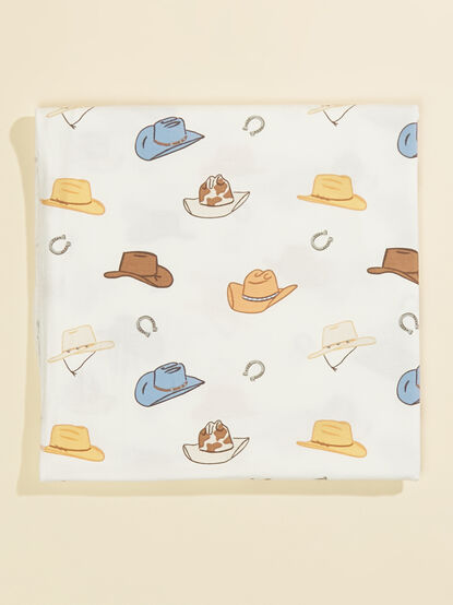 Cowboy Hats Swaddle - TULLABEE