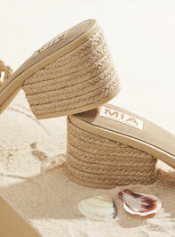 Isla Woven Heels Detail 3 - TULLABEE