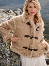 Elsa Faux Suede Jacket - TULLABEE