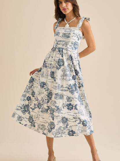 Haley Midi Dress - TULLABEE