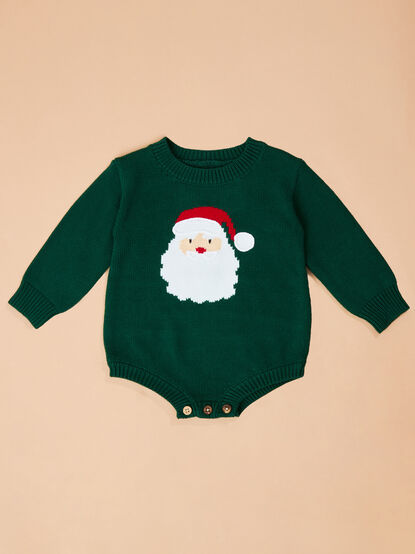 Santa Sweater Bubble by Mudpie - TULLABEE