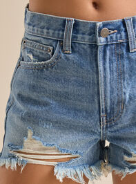 Jenny Distressed Short Detail 3 - TULLABEE