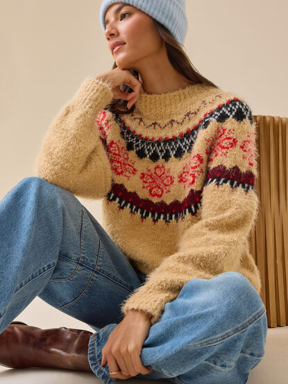 Darcy Fair Isle Sweater - TULLABEE