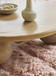 Hydrangea Handwoven Rug Detail 2 - TULLABEE