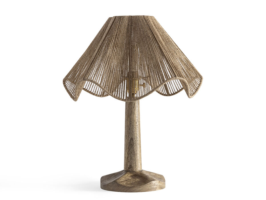 Jolene Jute Table Lamp - TULLABEE - 