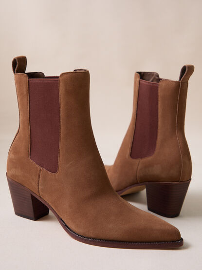 Canyon Suede Mini Boot - TULLABEE