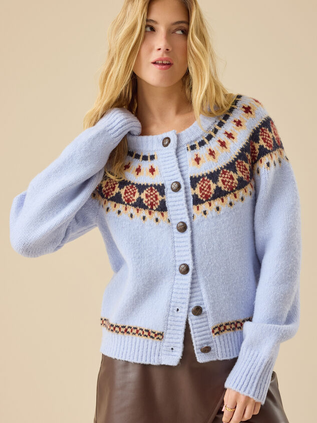 Laiken Fair Isle Cardigan - TULLABEE