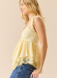 Felicity Lace Babydoll Top Detail 4 - TULLABEE
