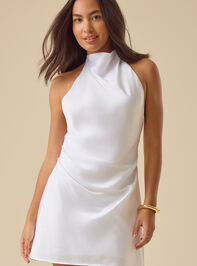 Sunny Satin Mini Dress - TULLABEE