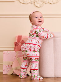 Sweet Sugarplum Footie - TULLABEE