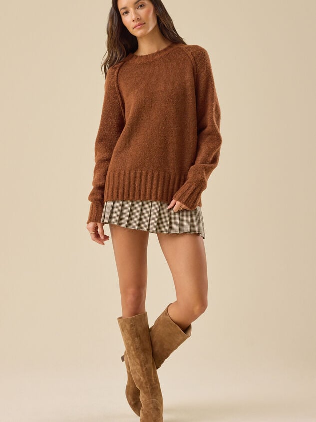 Laurel Raglan Sweater Detail 6 - TULLABEE