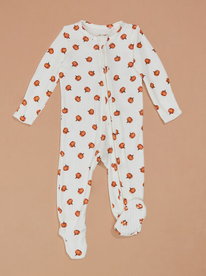 Little Pumpkin Footie - TULLABEE