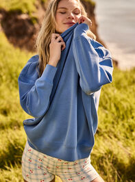 Supersoft Mockneck Pullover Detail 2 - TULLABEE