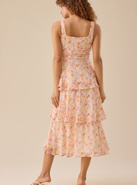 Esme Floral Maxi Dress Detail 4 - TULLABEE